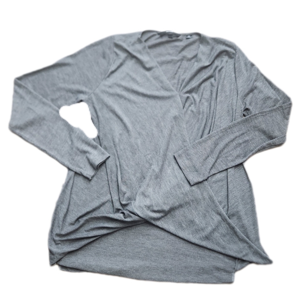 Vero Moda Stretch Long sleeve Gray Shirt Size S
